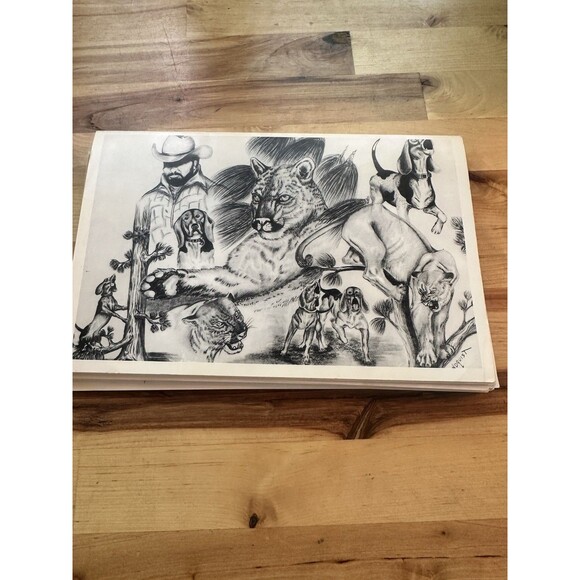 History Of American Lion Hunting By Wiley Carroll - Picture 2 of 5